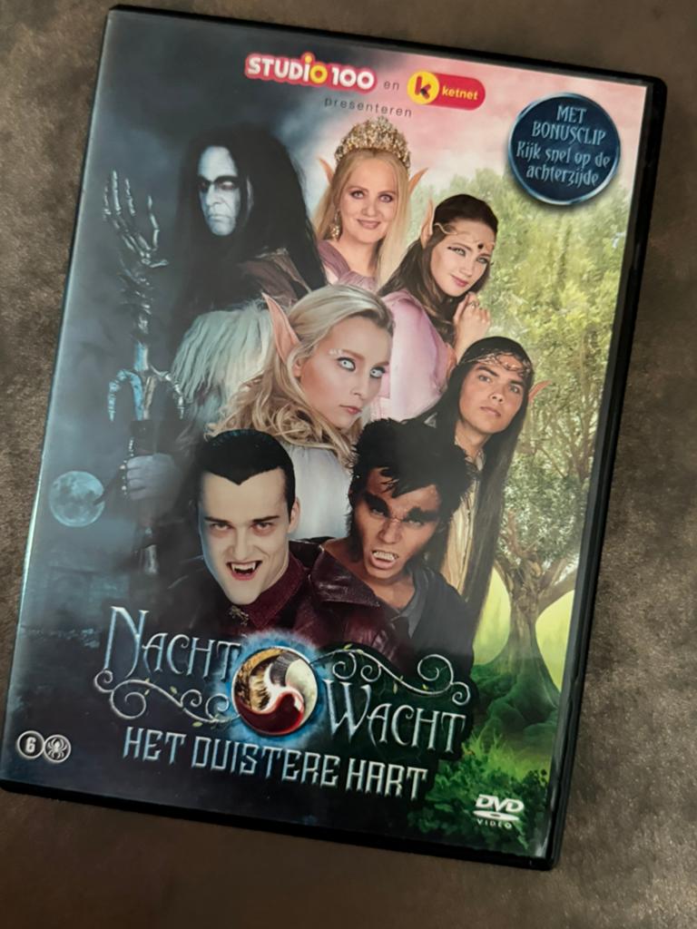 Nachtwacht: Het Duistere Hart DVD - Studio 100, Cd's en Dvd's, Avontuur, Gebruikt, Ophalen of Verzenden, Vanaf 6 jaar