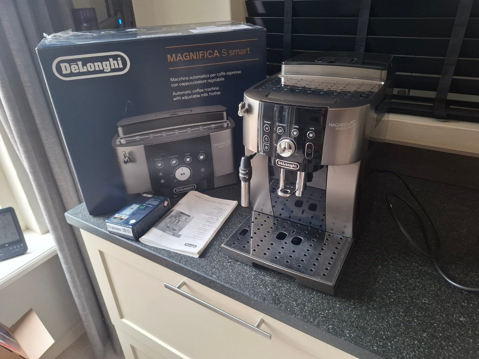 De'Longhi Magnifica S smart koffiemachine, Witgoed en Apparatuur, Ophalen, Gebruikt, Philips