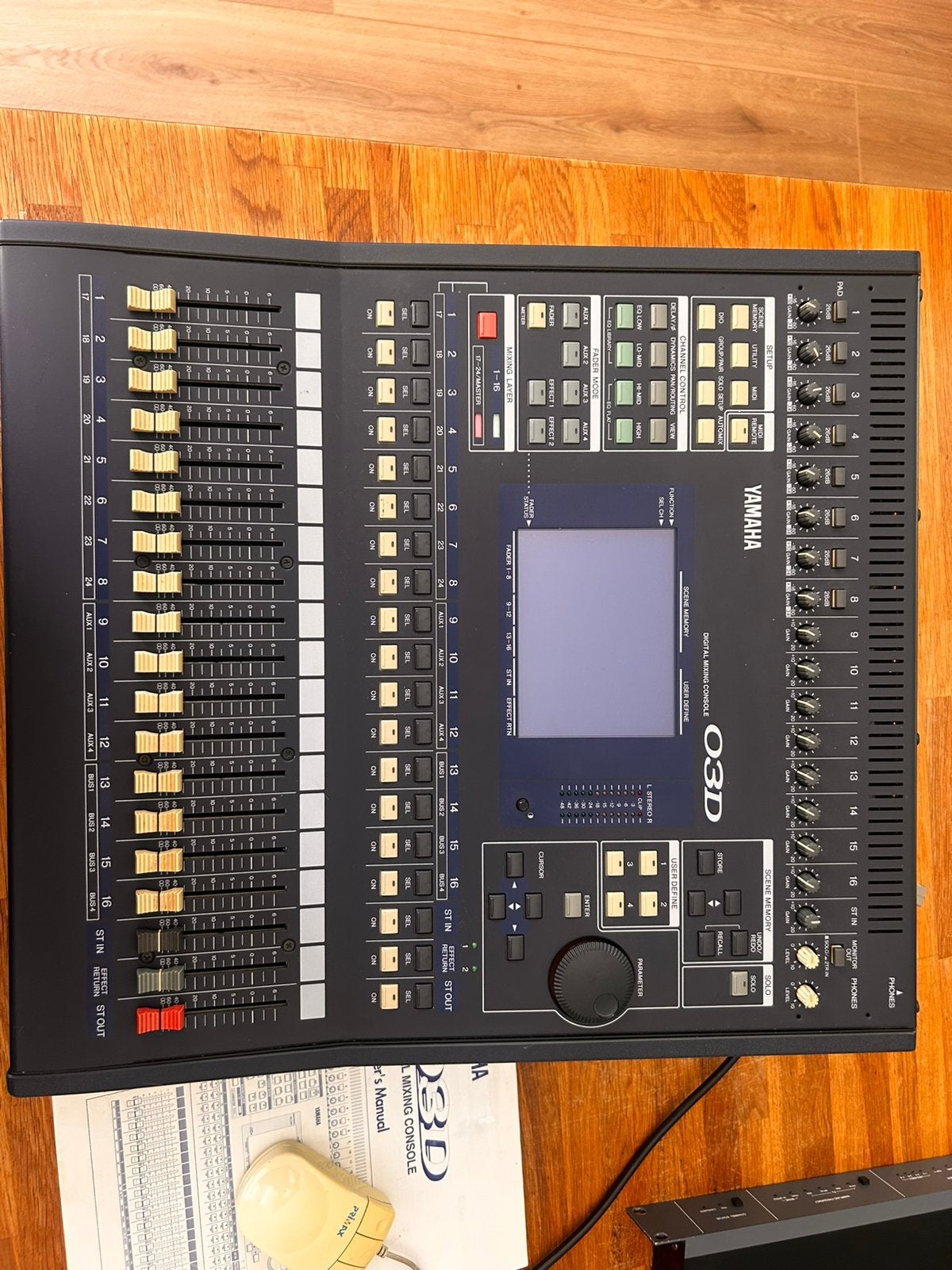 Yamaha O3D Digitale Mixer Complete digitale studioset, Muziek en Instrumenten, Mengpanelen, Zo goed als nieuw, 20 kanalen of meer