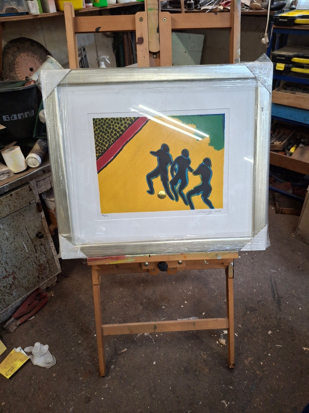 Corneille Gelimiteerde Zeefdruk Kampioenschap 2000, Ophalen of Verzenden