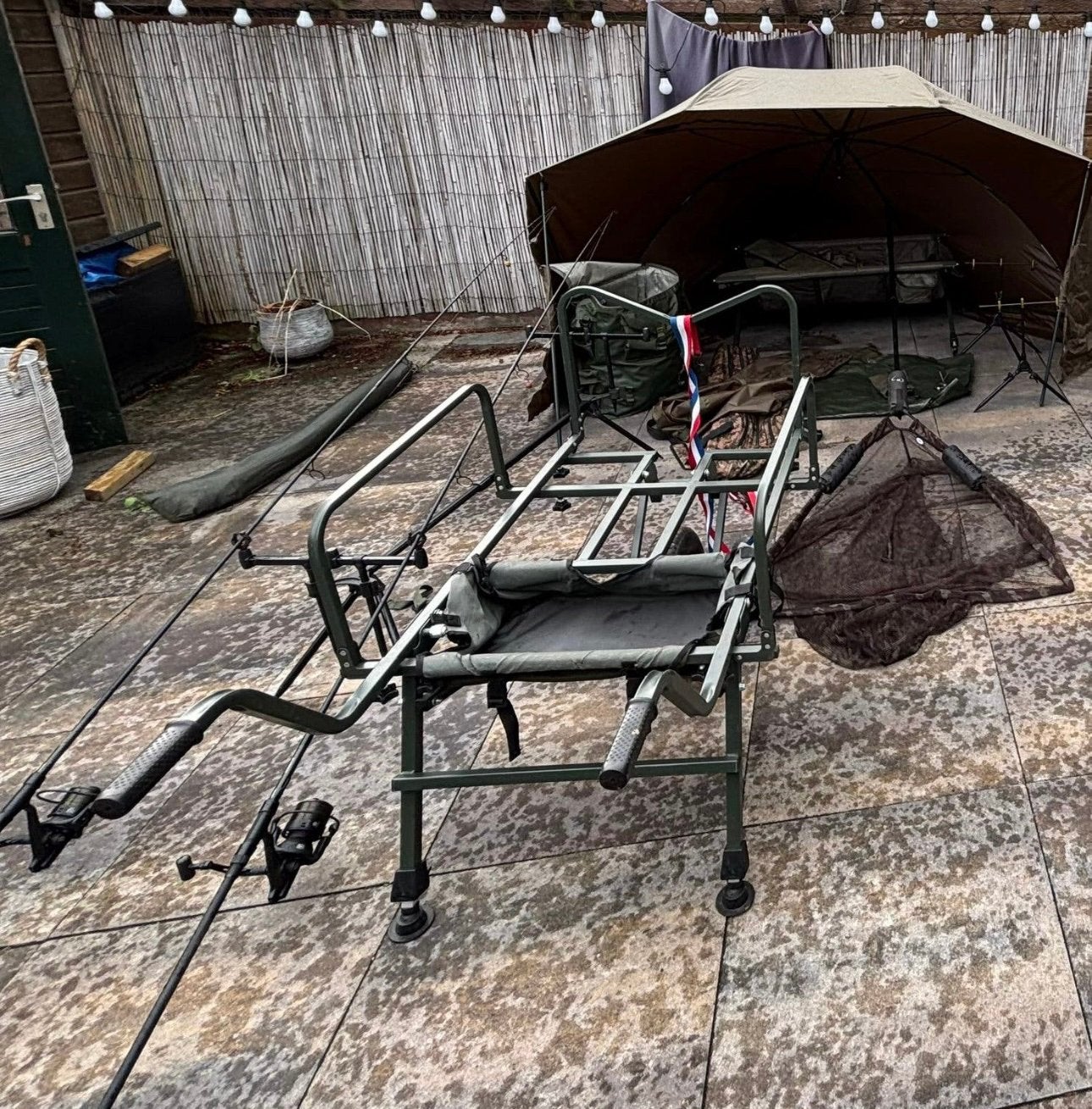 Karperset te koop, Watersport en Boten, Ophalen, Zo goed als nieuw, Complete set