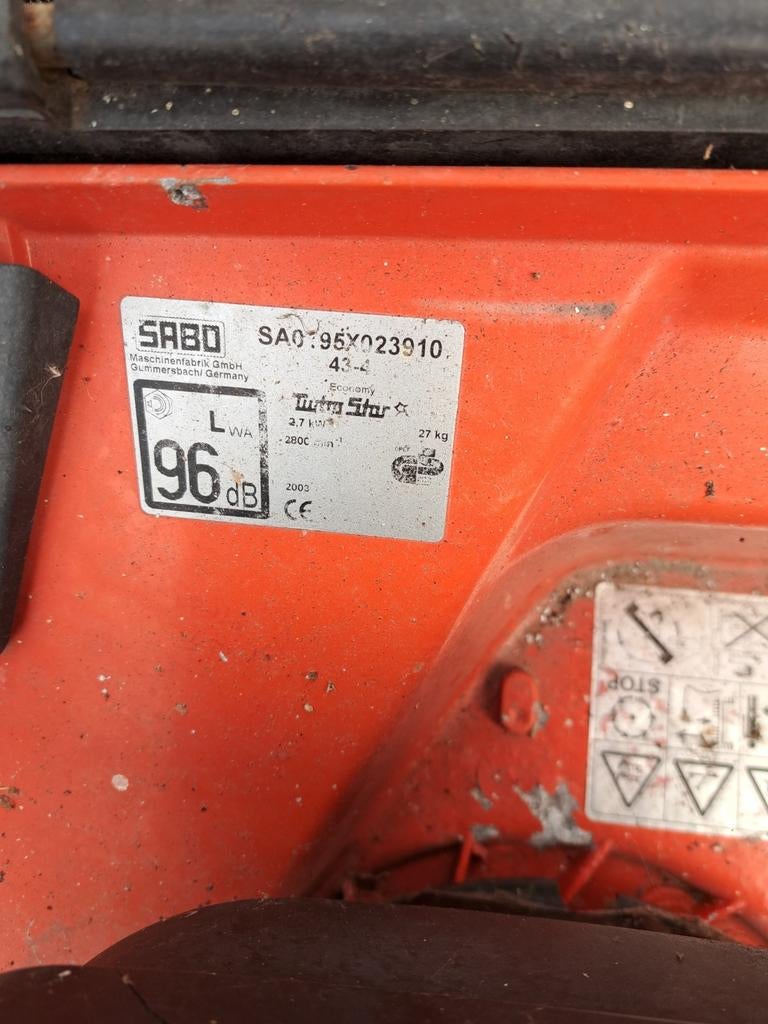 3 Grasmaaiers (Honda, Sabo) - Voor onderdelen of opknap, Onbekend, Ophalen of Verzenden, Benzine-grasmaaier, Onbekend