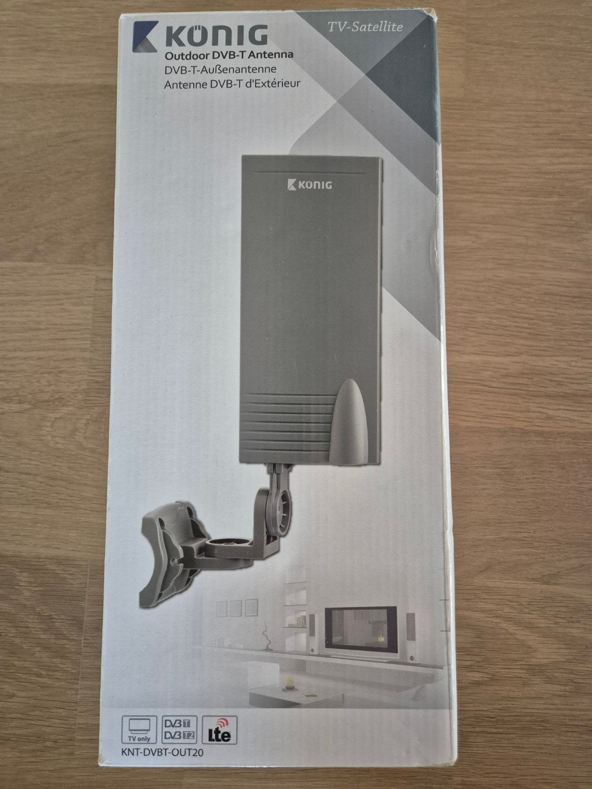 König DVB-T Buiten Antenne Nieuw - Ideaal voor Camping/Boot, Audio, Tv en Foto, Schotelantennes, Ophalen of Verzenden, Nieuw, (Schotel)antenne