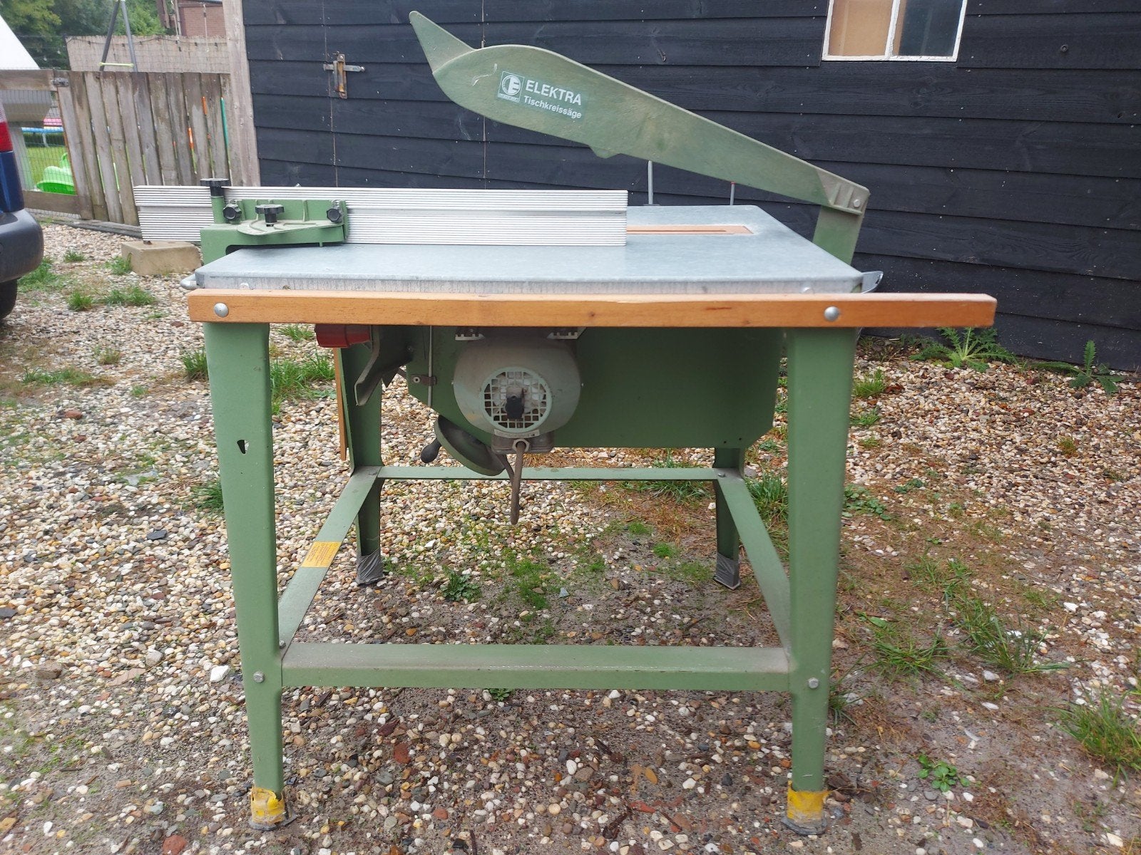 Elektra Beckum 315 Combi Tafelzaag 380V Krachtstroom, Doe-het-zelf en Verbouw, Ophalen, Elektra Beckum, Cirkelzaag, 70 mm of meer