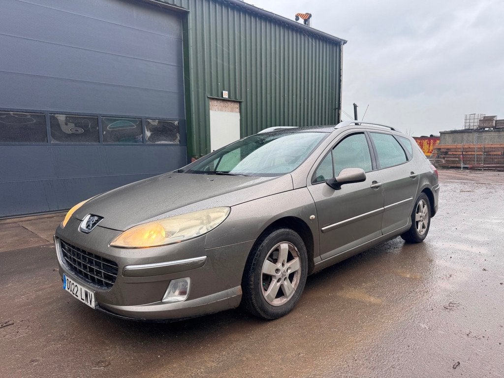 Peugeot 407 1.6 HDiF ST Pack Business *spaans kenteken* span, Auto's, Voorwielaandrijving, Gebruikt, Zwart, Bedrijf
