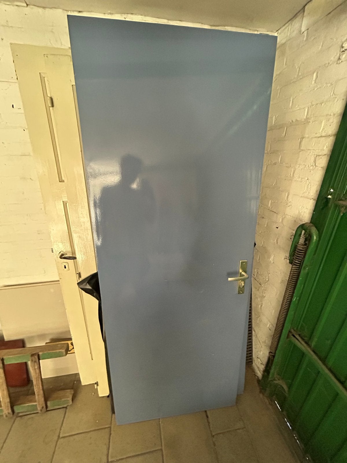 Binnendeuren: 3 massief houten en 2 lichtere deuren, Ophalen, Gebruikt, 80 tot 100 cm, Binnendeur