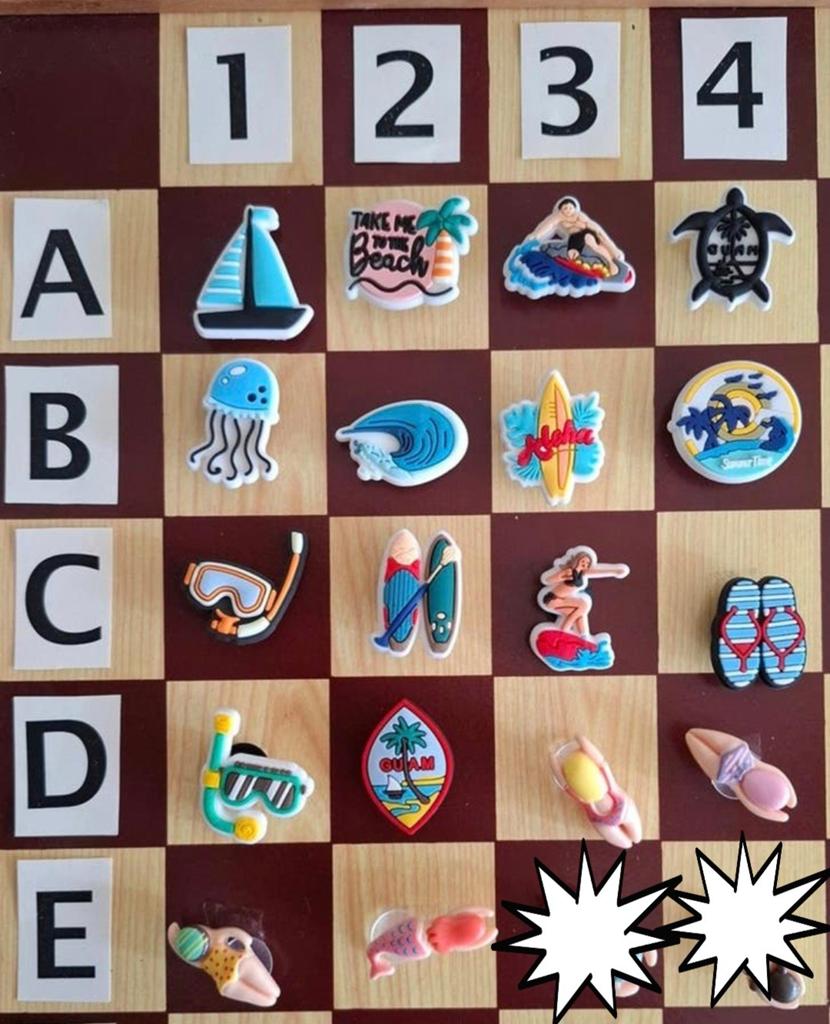 45: Surfen & Zwemmen Schoenbedels Charms voor de Crocs, Ophalen of Verzenden