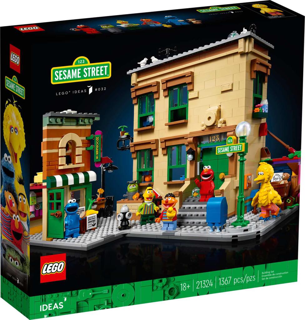 Lego Ideas Sesame Street 21324, Lego, Lego, Nieuw, Lego System