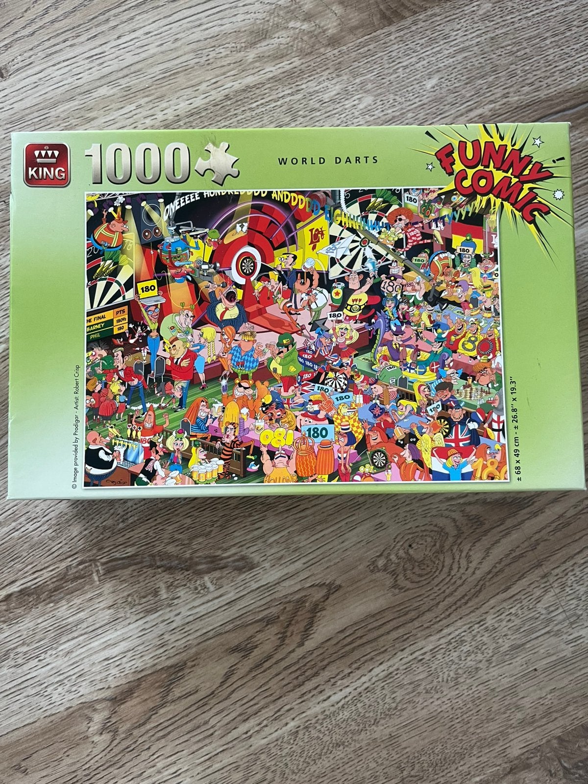 Funny comic puzzel, Ophalen, 500 t/m 1500 stukjes, Zo goed als nieuw, Legpuzzel