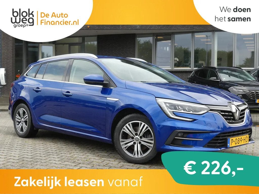 Renault Mégane Estate 1.6 E-Tech Plug-in Hybrid € 16.950,, Automaat, Gebruikt, 4 cilinders, Blauw