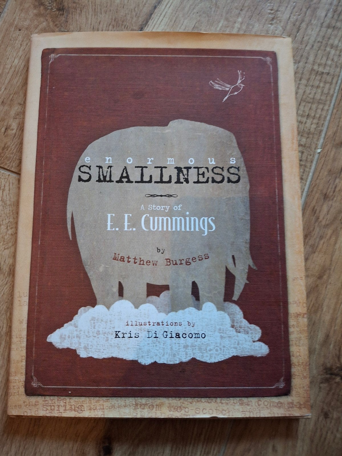 Enormous Smallness: A Story of E.E. Cummings, Ophalen of Verzenden, Zo goed als nieuw, Matthew Burgess, Amerika