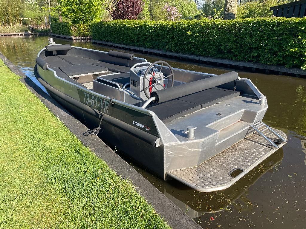 Stormer Tugboat 70 140 PK Turbo Diesel Aluminium Sloep Boot, Watersport en Boten, Sloepen, Tender, Binnenboordmotor, Diesel, Aluminium