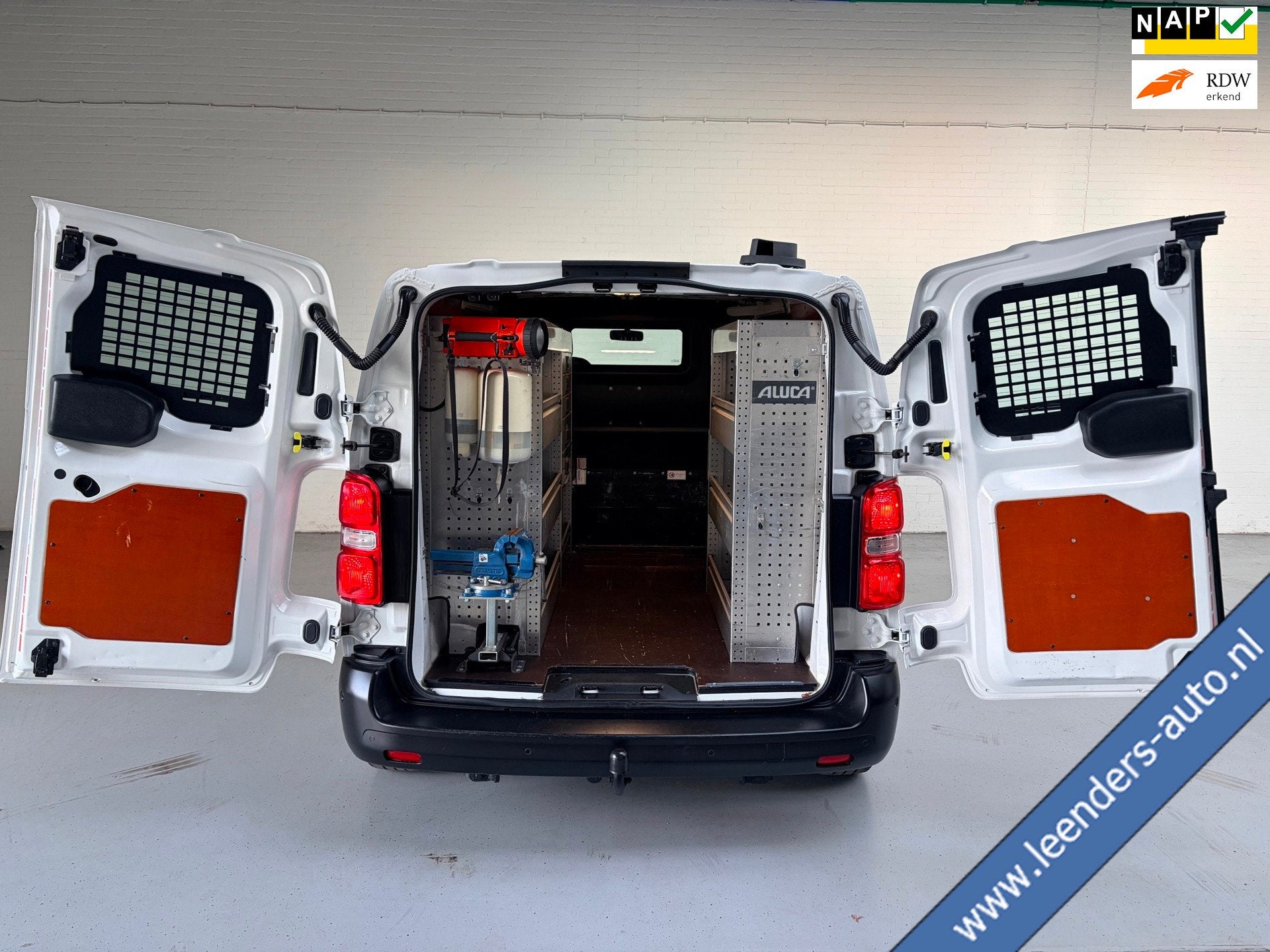 Citroen Jumpy Servicewagen 1.6 BlueHDI 95pk euro6 Club M L2H, Voorwielaandrijving, Stof, Gebruikt, Wit
