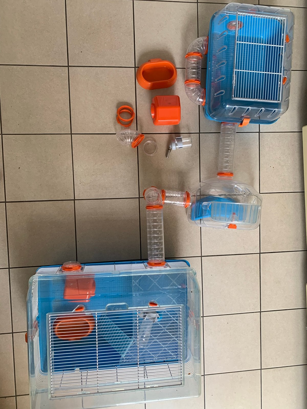 Ferplaat hamster kooien  set, Ophalen