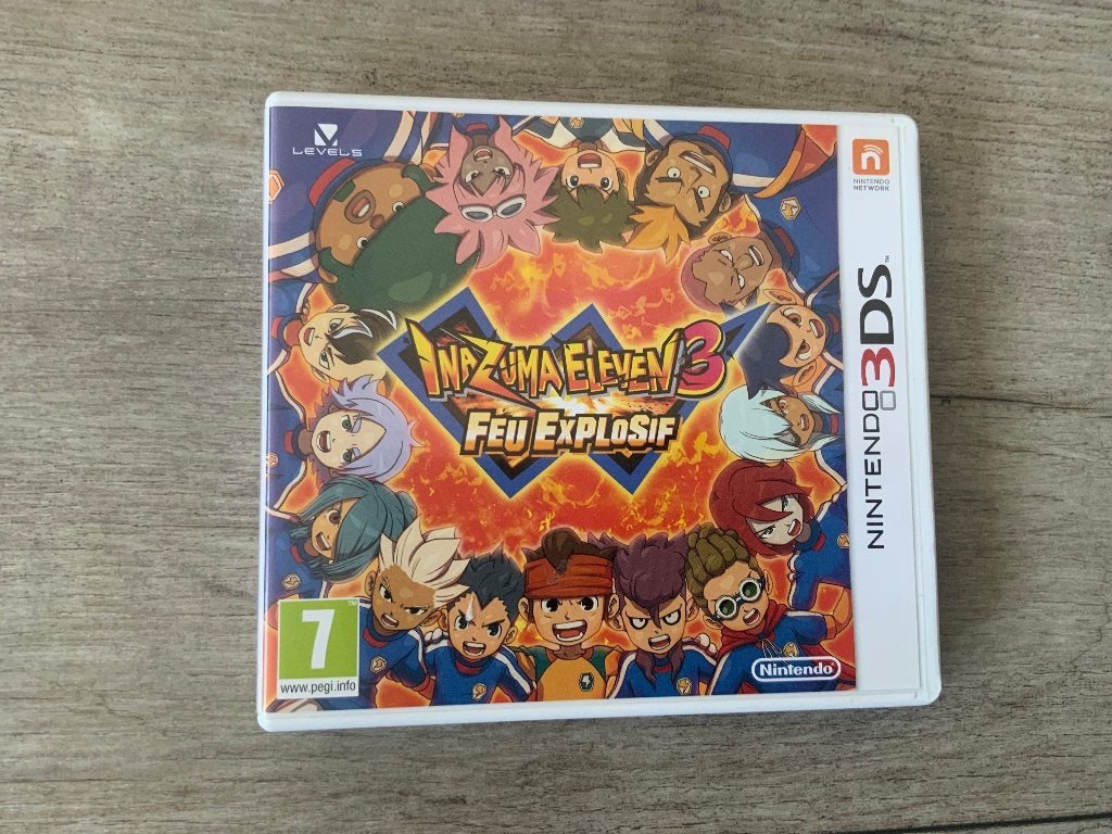 Inazuma Eleven 3 Bomb Blast voor de Nintendo 3DS Bombblast, Spelcomputers en Games, 1 speler, Ophalen of Verzenden, Zo goed als nieuw