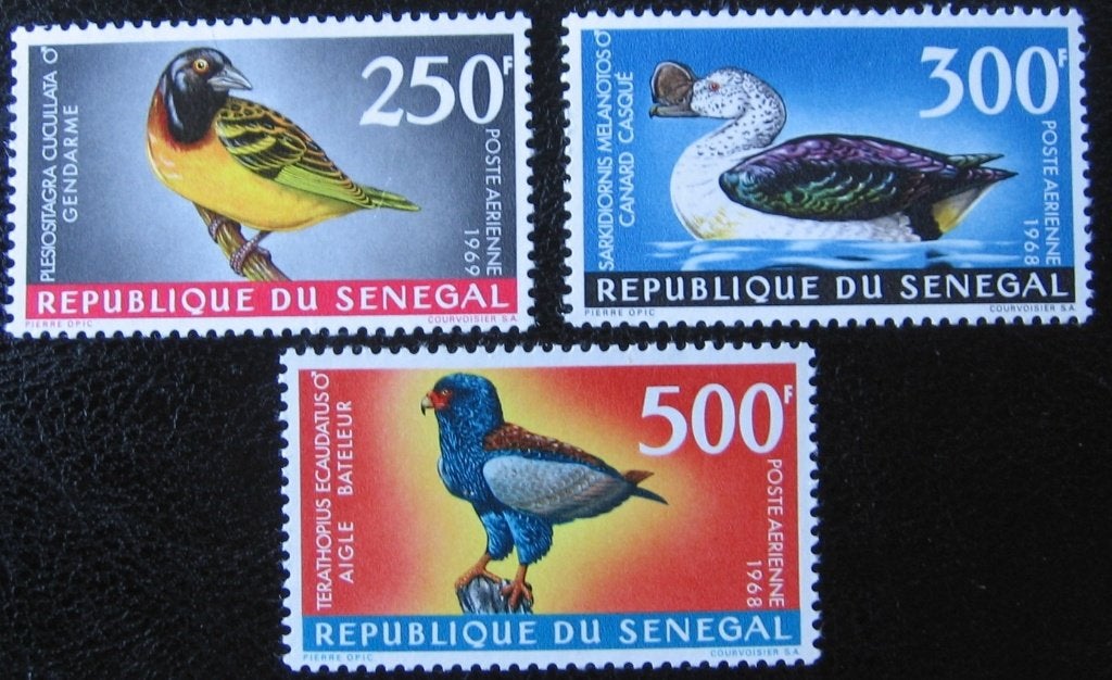 SENEGAL 16 - Dieren: vogels, Verzenden, Postfris, Dier of Natuur