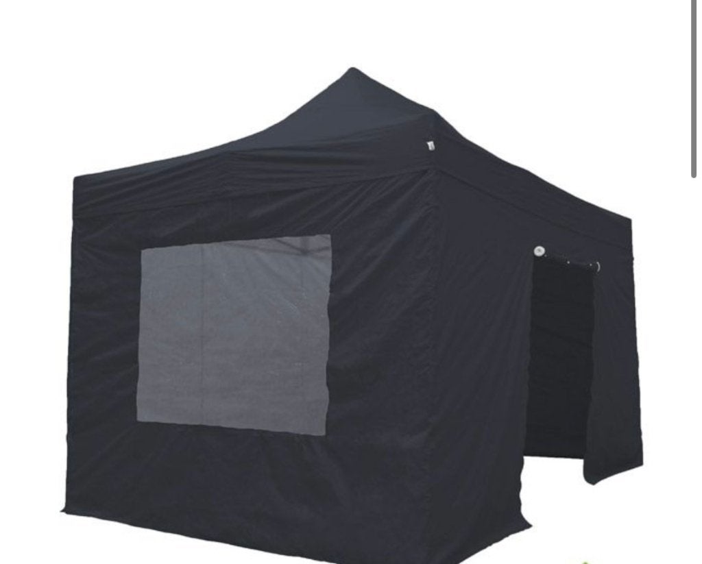 Proffessionele Partytent 3x4,5 zwart incl zijwanden te huur, Ophalen, Zo goed als nieuw, Minder dan 5 meter