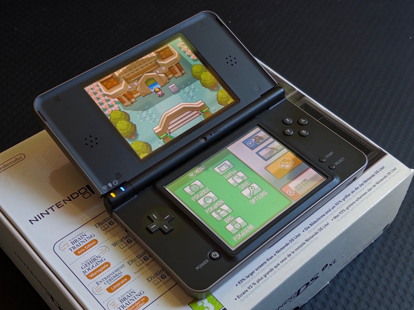 Nintendo DSi XL Brons compleet met doos + 23 games!, Ophalen of Verzenden, Gebruikt, Overige kleuren, Dsi XL