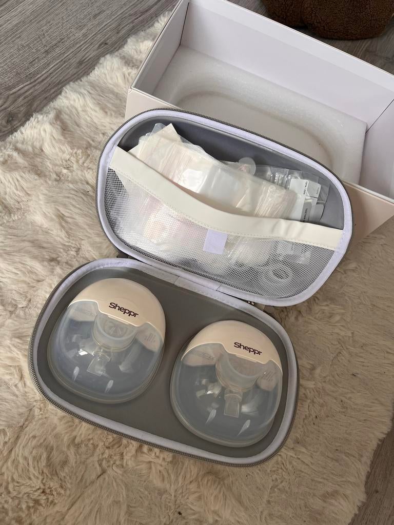 Sheppr elektrische dubbele borstkolf, Ophalen of Verzenden, Zo goed als nieuw