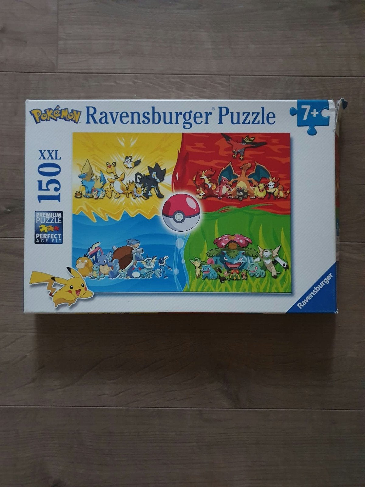 Pokemon puzzle, Ophalen of Verzenden, Meer dan 50 stukjes, Gebruikt, 6 jaar of ouder