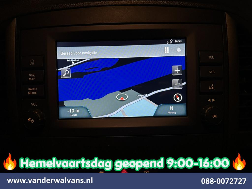Mercedes-Benz Vito 110 CDI L2H1 Euro6 Airco | Camera | Navig, Auto's, Gebruikt, 4 cilinders, 2000 kg, Wit