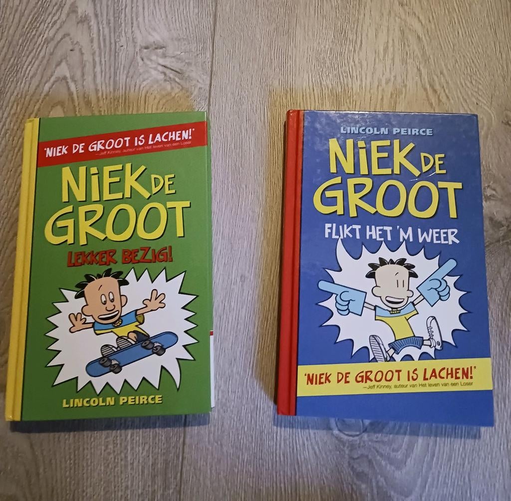 Niek de Groot lekker bezig, Niek de Groot flinkt het 'm weer, Ophalen of Verzenden, Zo goed als nieuw