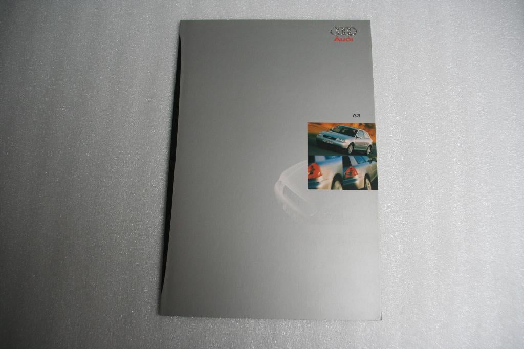 Folder Audi A3 (21-6-1996) (35), Ophalen of Verzenden, Nieuw, Audi