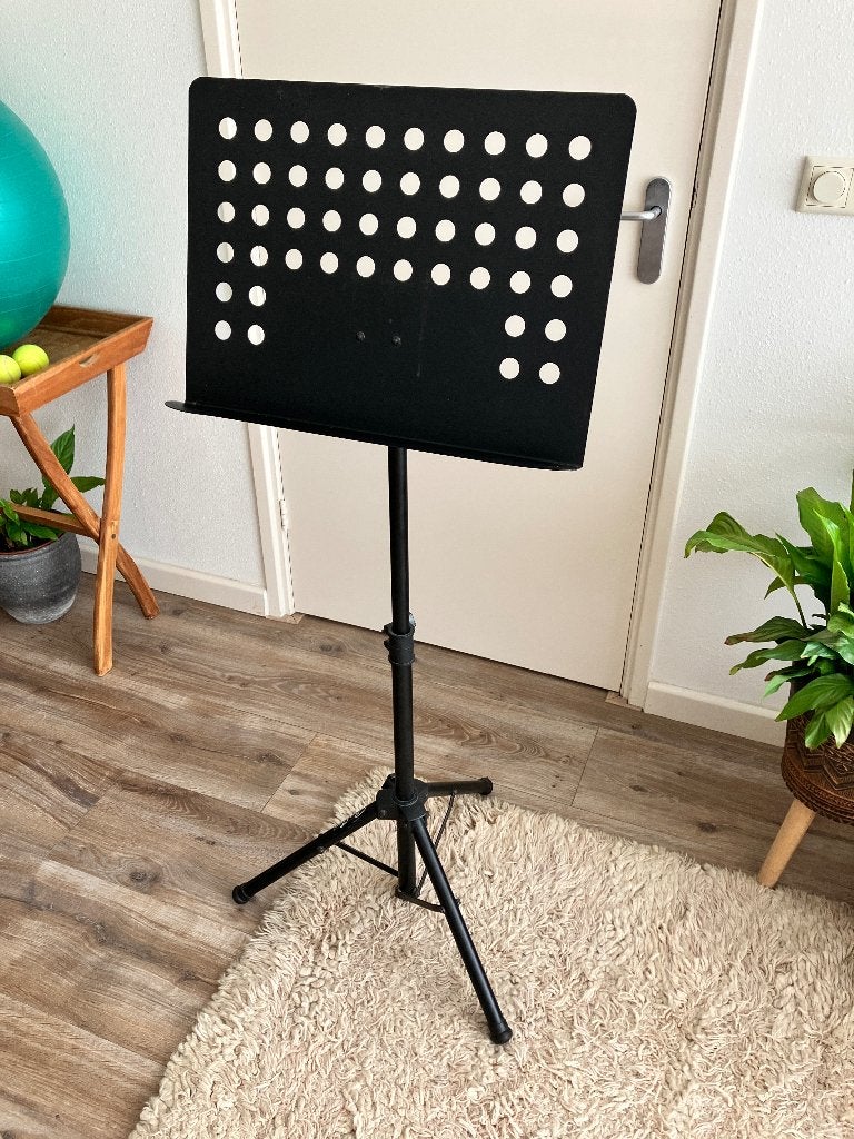Muziekstandaard / lessenaar, Muziek en Instrumenten, Standaards, Ophalen of Verzenden, Zo goed als nieuw, Muziekstandaard, Klarinet