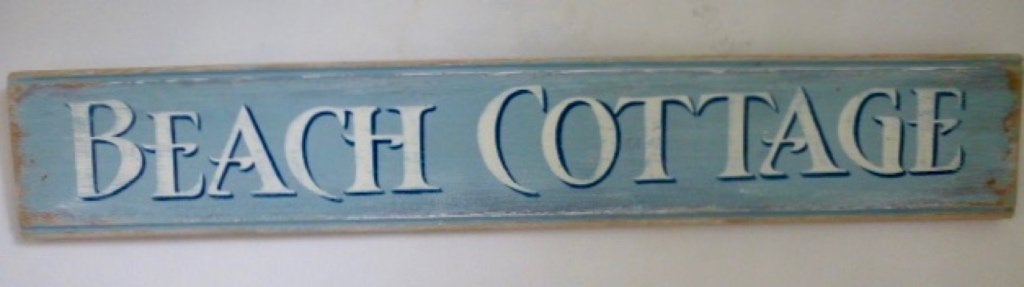 Houten paneel/bord/antiek/Beach cottage/strand/zomer/vintage, 15 cm, Boho, Hout, 89 cm