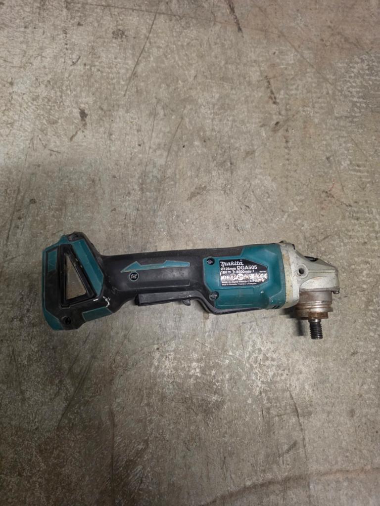 Makita DGA508 18v haakse slijpmachine body, Ophalen of Verzenden, Minder dan 700 watt, Haakse handslijpmachine