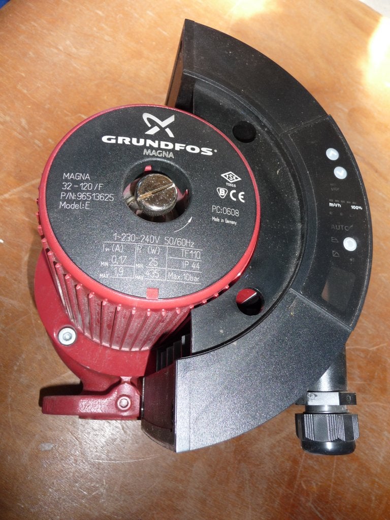 GRUNDFOS POMP NIEUW, Ophalen, Radiator, Nieuw, Minder dan 60 cm