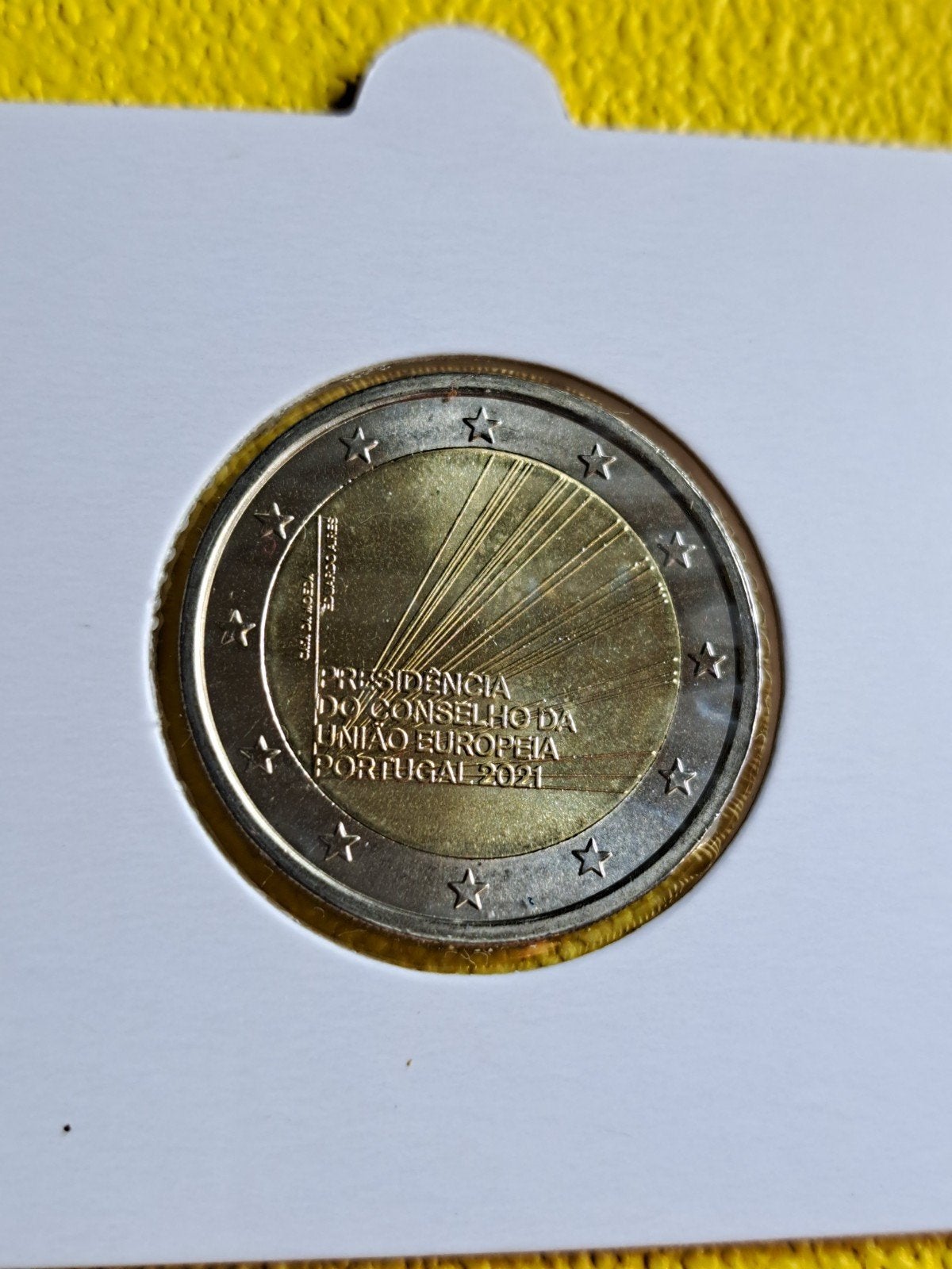 2 euro UNC Portugal 2021 Voorzitterschap EU, Postzegels en Munten, Munten | Europa | Euromunten, Ophalen of Verzenden, Portugal