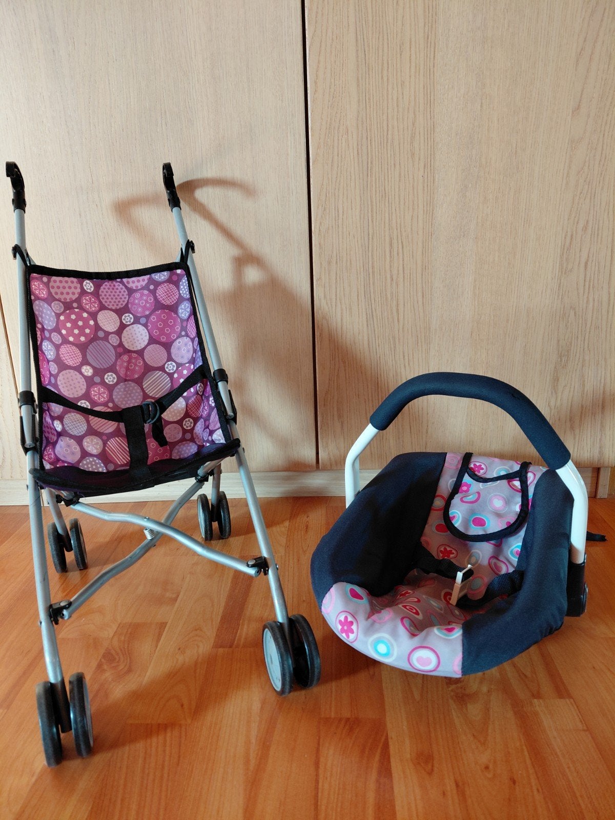 Poppenwagen en Maxicosi voor poppen - Gebruikt, Kinderen en Baby's, Ophalen, Gebruikt, Overige typen