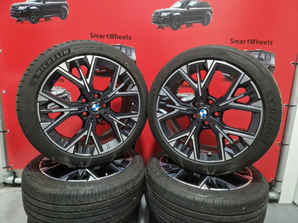 18 inch ORIGINEEL BMW F20 975 M 1 SERIE VELGEN BANDEN, Niet ingevuld, 18 inch, Banden en Velgen, Niet ingevuld