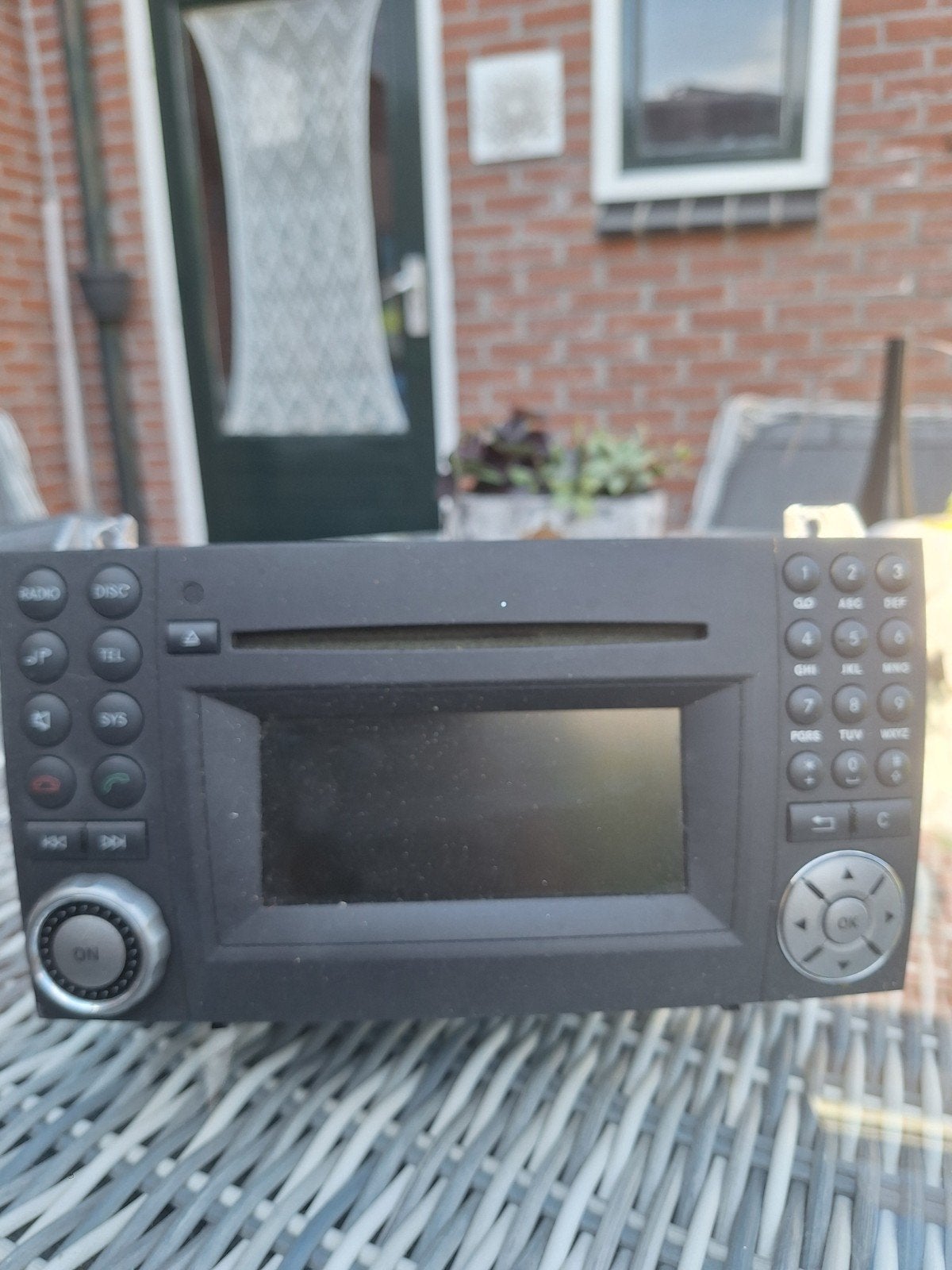 Autoradio CD-speler voor Mercedes - Gebruikt, Ophalen of Verzenden