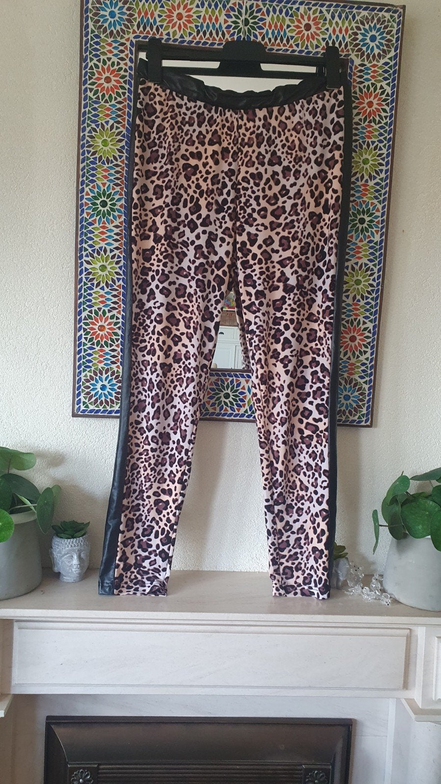 Bodyflirt stretch panterprint trekking maat 44/46, Bruin, Maat 42/44 (L), Ophalen of Verzenden, Zo goed als nieuw