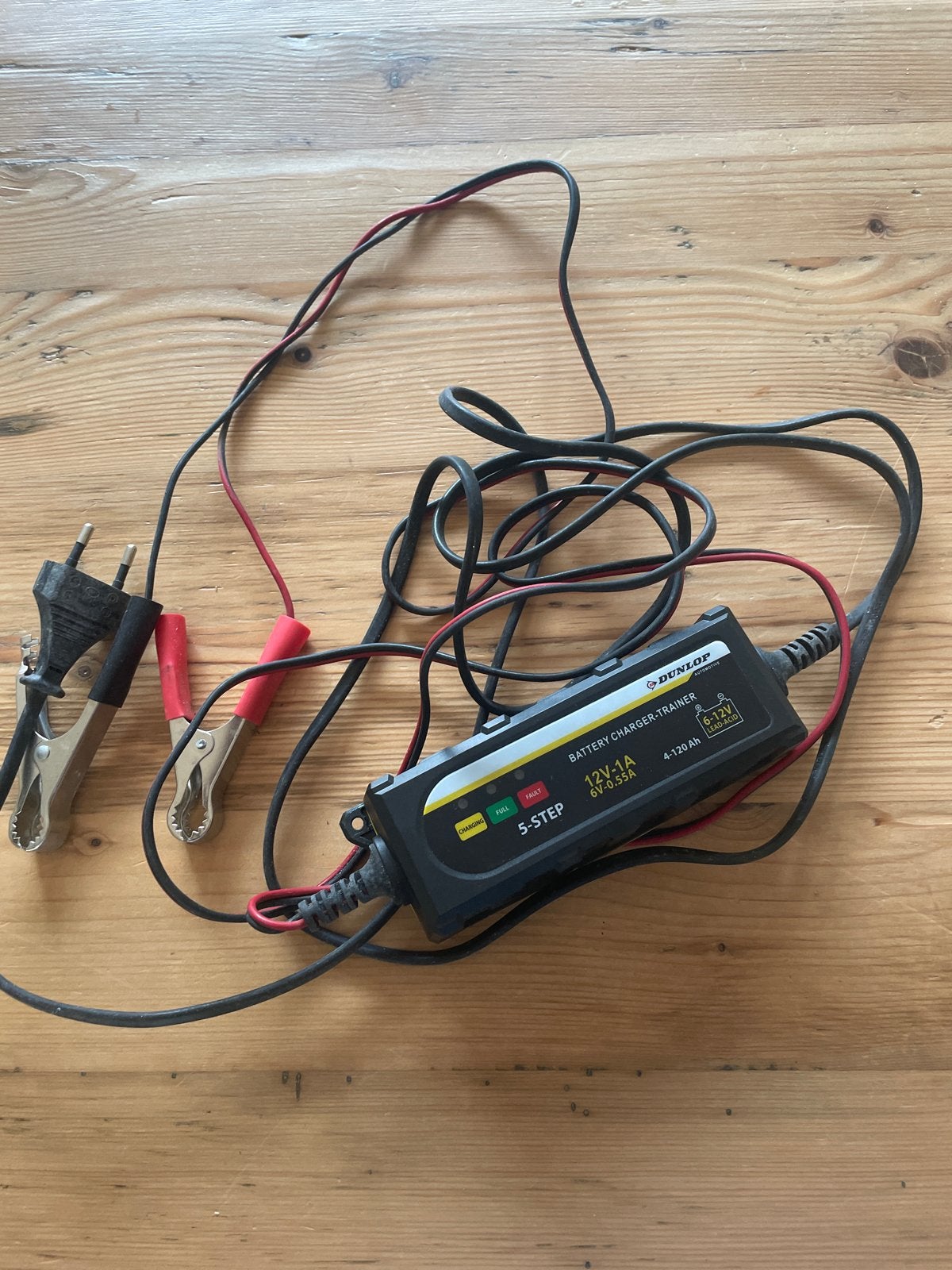 Dunlop Acculader-Trainer 6V/12V (4-120 Ah), Ophalen, Gebruikt, Universele onderdelen