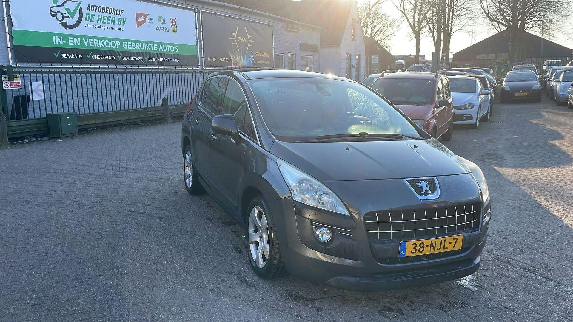 Peugeot 3008, Auto's, Automaat, Bedrijf, Zilver of Grijs, MPV
