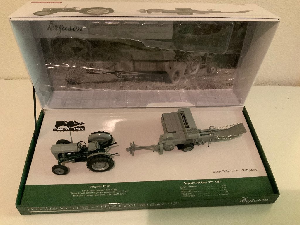 Ferguson TO 35 met pers Universal Hobbies, Ophalen of Verzenden, Nieuw, Tractor of Landbouw, Universal Hobbies