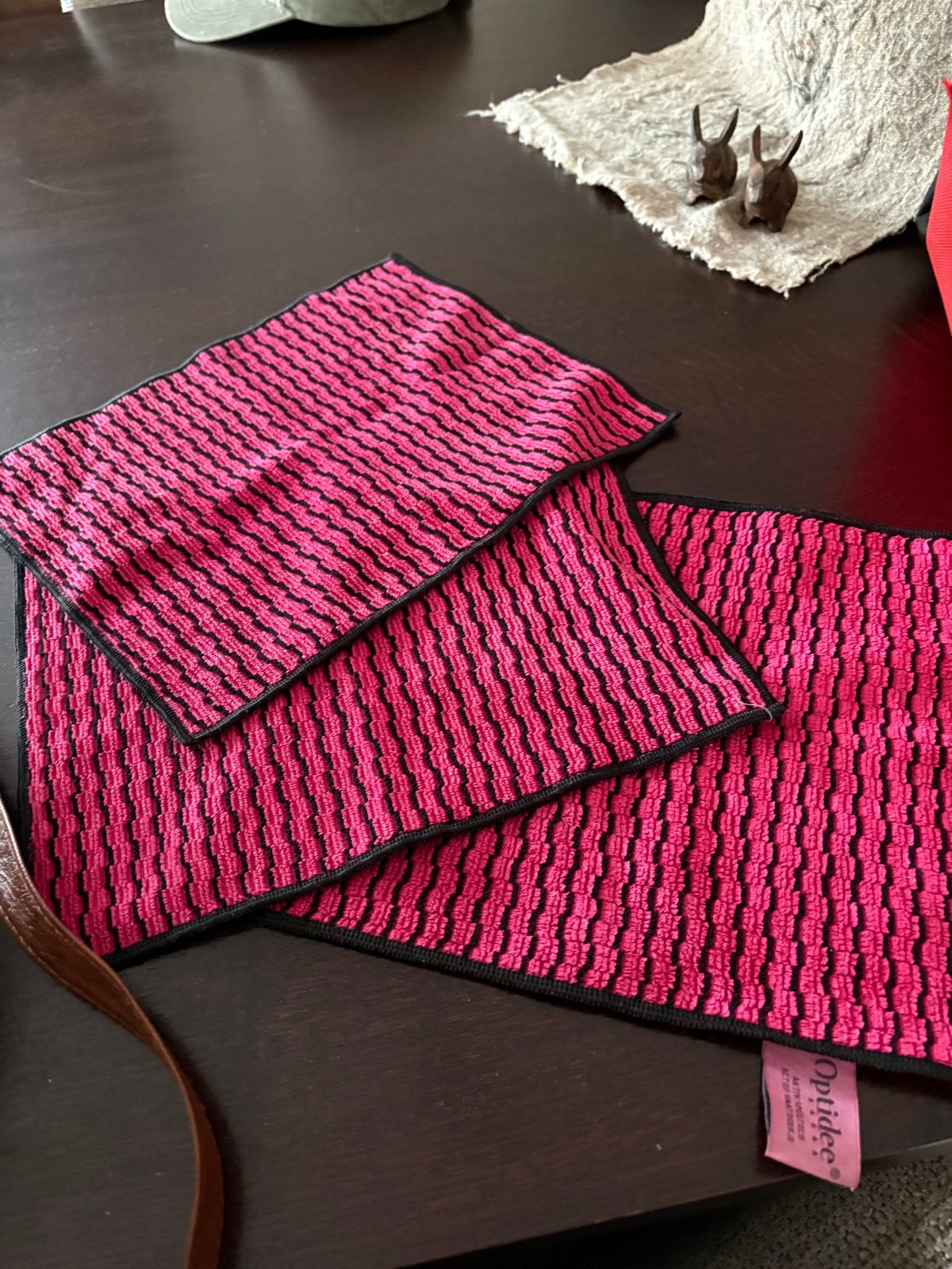 3 Optidee vaatdoeken - Slechts 1x gebruikt, Ophalen of Verzenden, Zo goed als nieuw, Roze, Overige merken