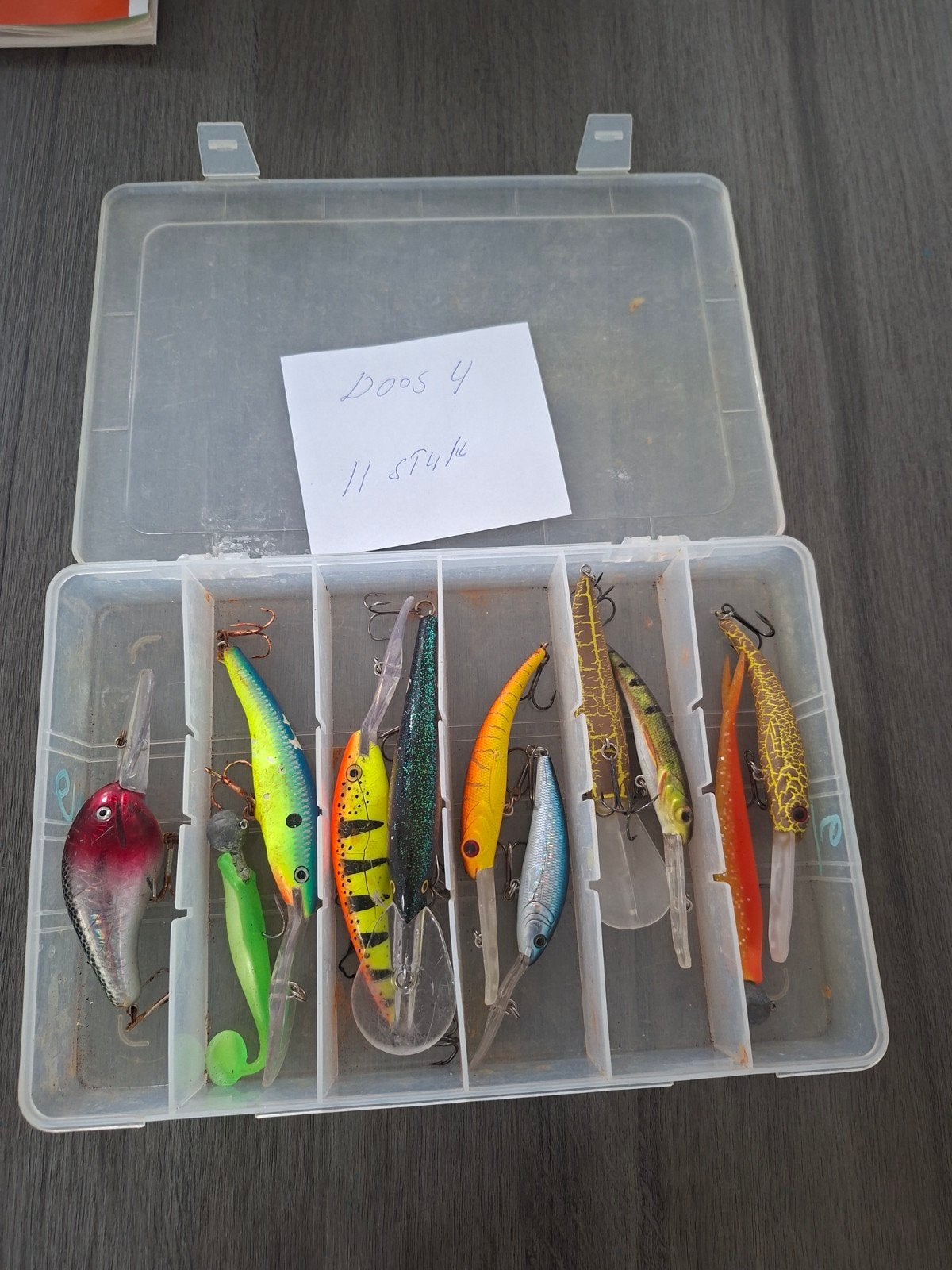 Grote collectie kunstaas voor diverse vissoorten, Ophalen, Zo goed als nieuw, Kunstaas