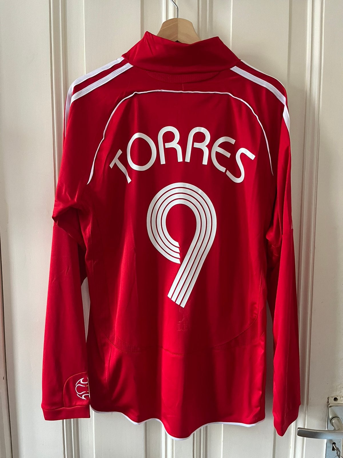 Liverpool retro shirt - Torres - Large, Verzamelen, Sportartikelen en Voetbal, Ophalen of Verzenden, Zo goed als nieuw, Buitenlandse clubs