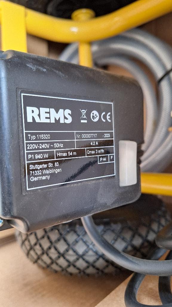 Rems solar push k 60 elektrische vulmachine en spoelmachine., Auto diversen, Autogereedschap, Ophalen, ., Nieuw, .