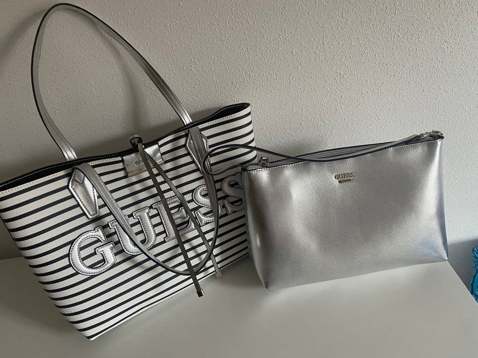Prachtige nieuwe Guess tas met binnentas, Ophalen of Verzenden, Nieuw, Handtas