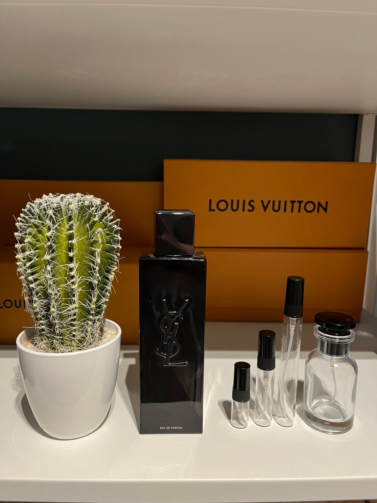 YSL Myself sample/tester/decant, Ophalen of Verzenden, Zo goed als nieuw