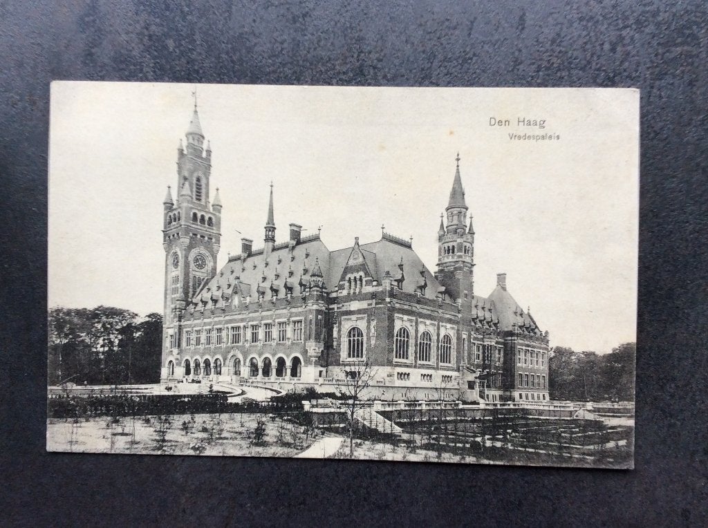‘s-Gravenhage, Vredespaleis, Verzamelen, Ophalen of Verzenden, 1920 tot 1940, Ongelopen, Zuid-Holland