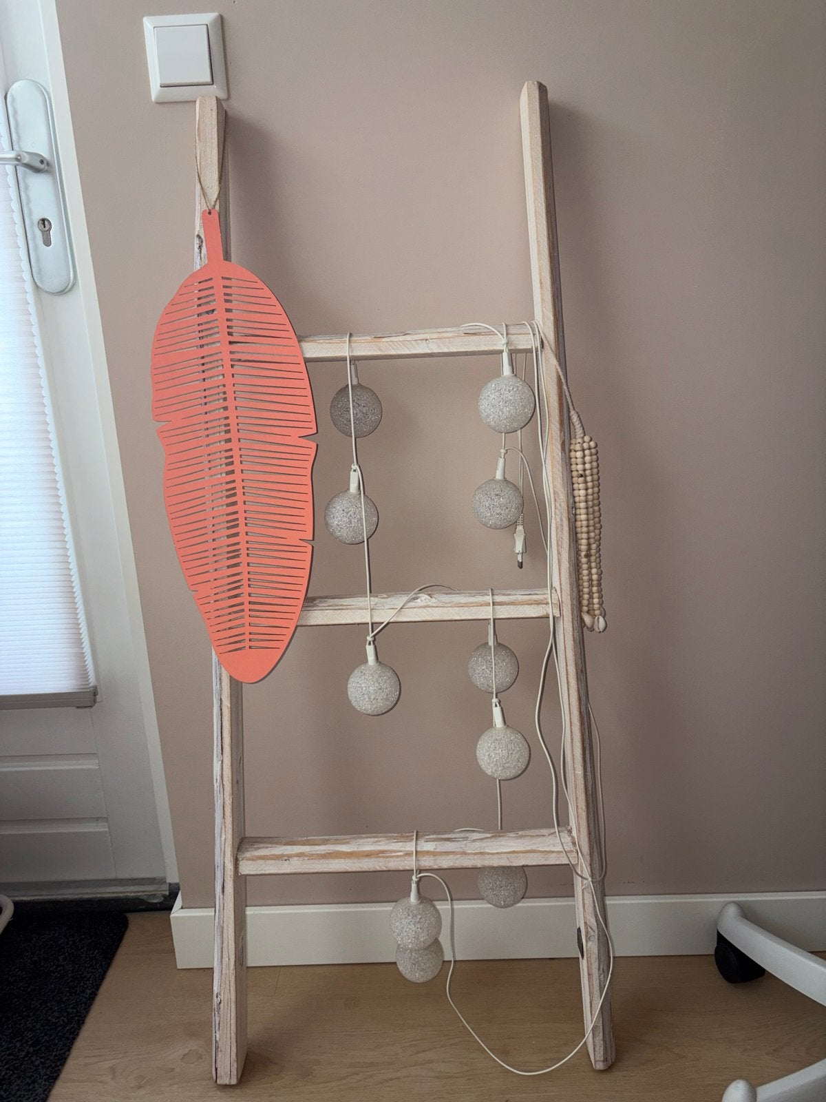 Decoratieve ladder van Long Island Living, Huis en Inrichting, Ophalen, Gebruikt, Wit, Hout