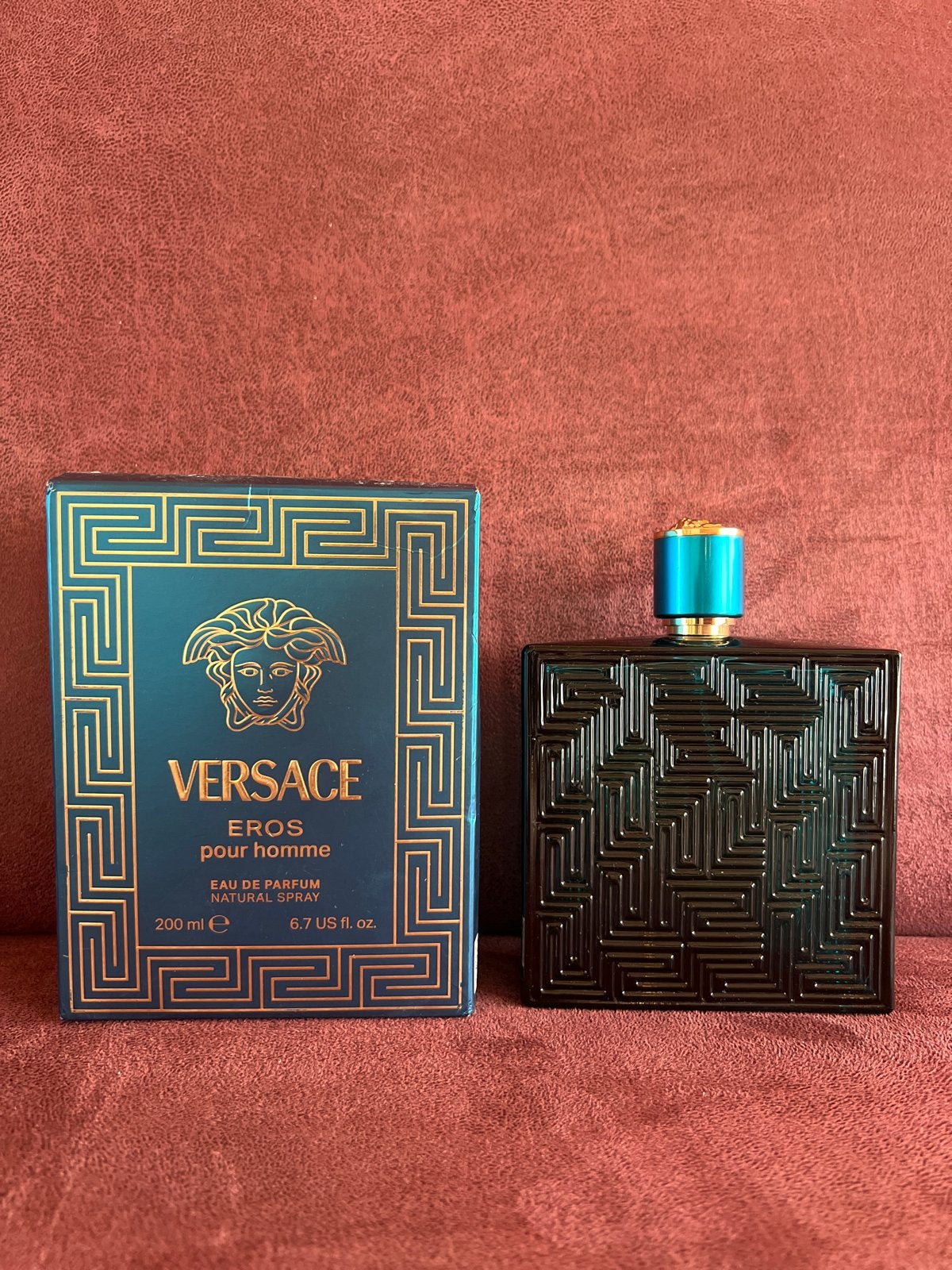 Versace Eros Pour Homme Eau de Parfum 200 ml, Ophalen of Verzenden, Nieuw