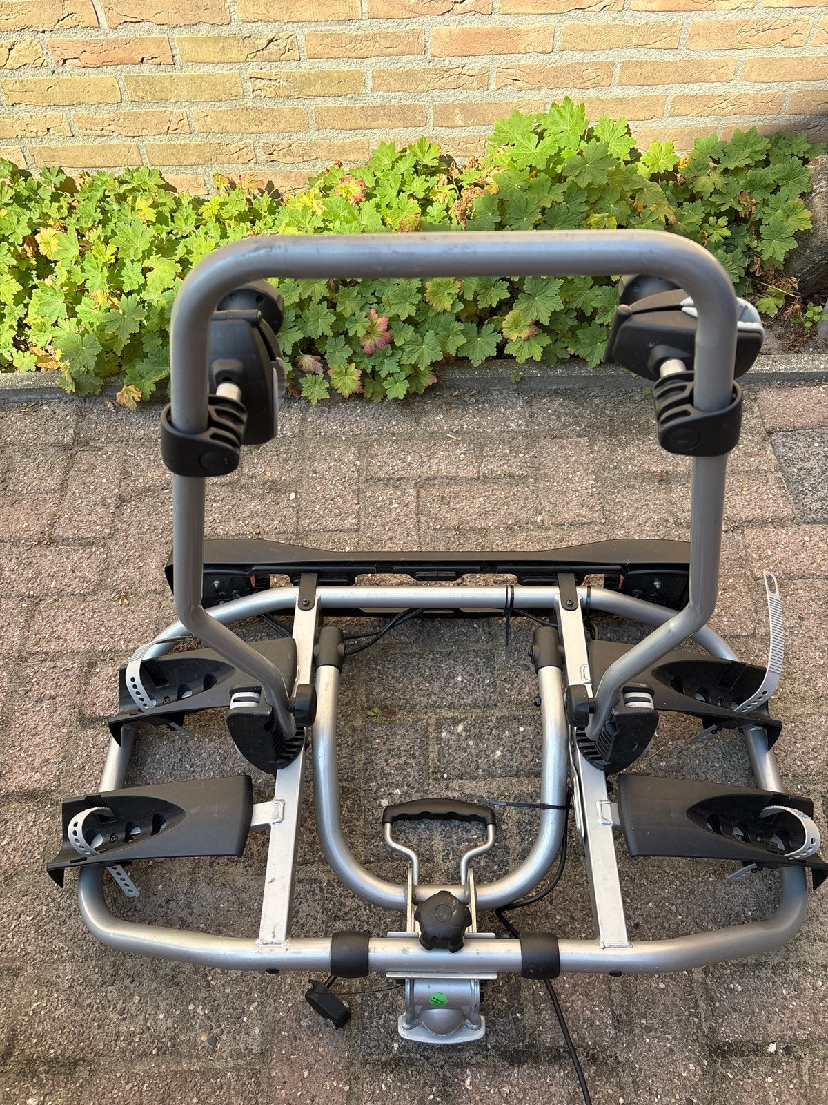 Hapro trekhaak fietsendrager voor 2 fietsen, Auto diversen, Fietsendragers, Ophalen, 2 fietsen, Gebruikt, Trekhaakdrager