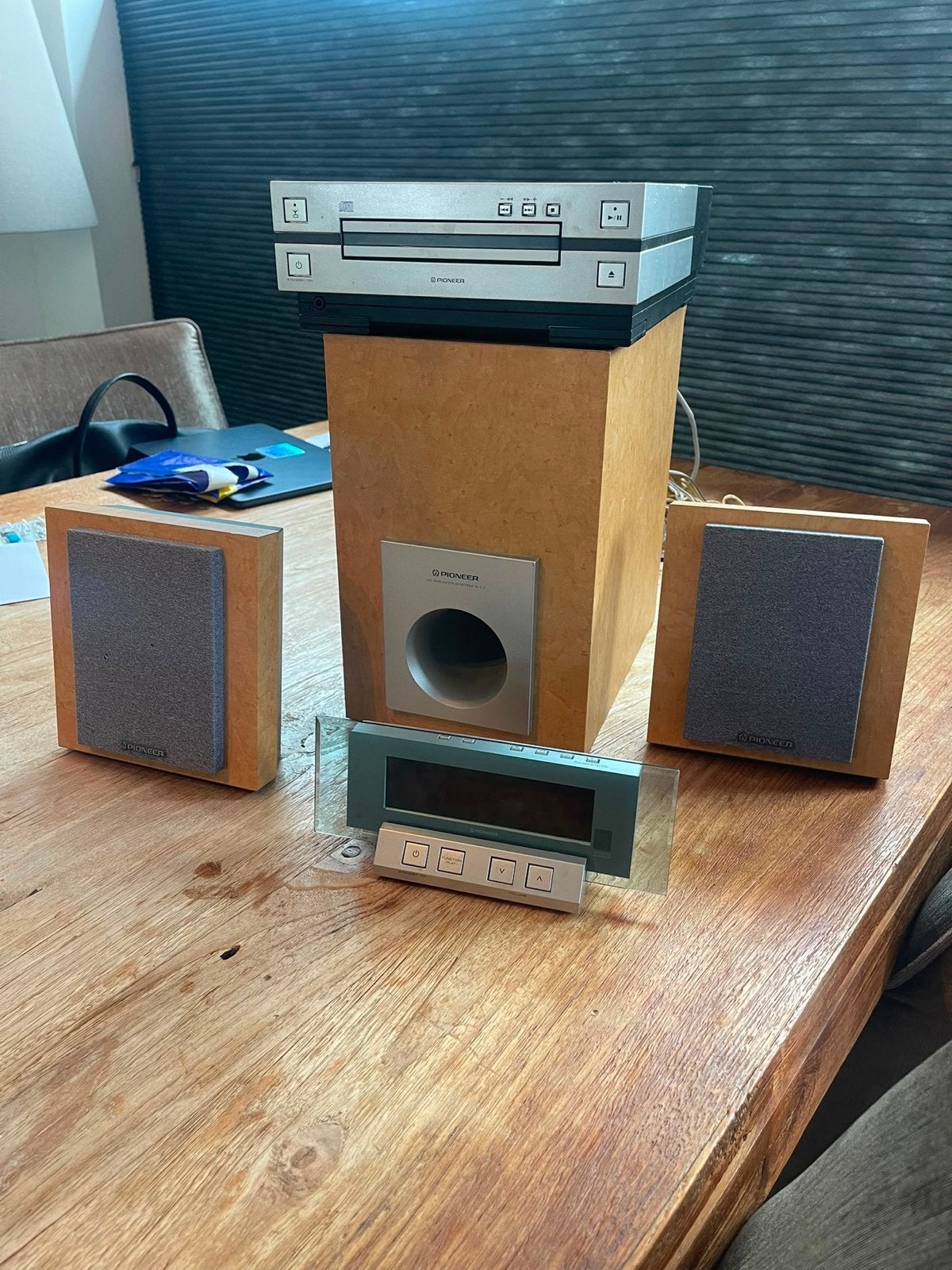 Pioneer XC-L7 Stereo CD Receiver met speakers en subwoofer, Gebruikt, Pioneer, Cd-speler, Losse componenten